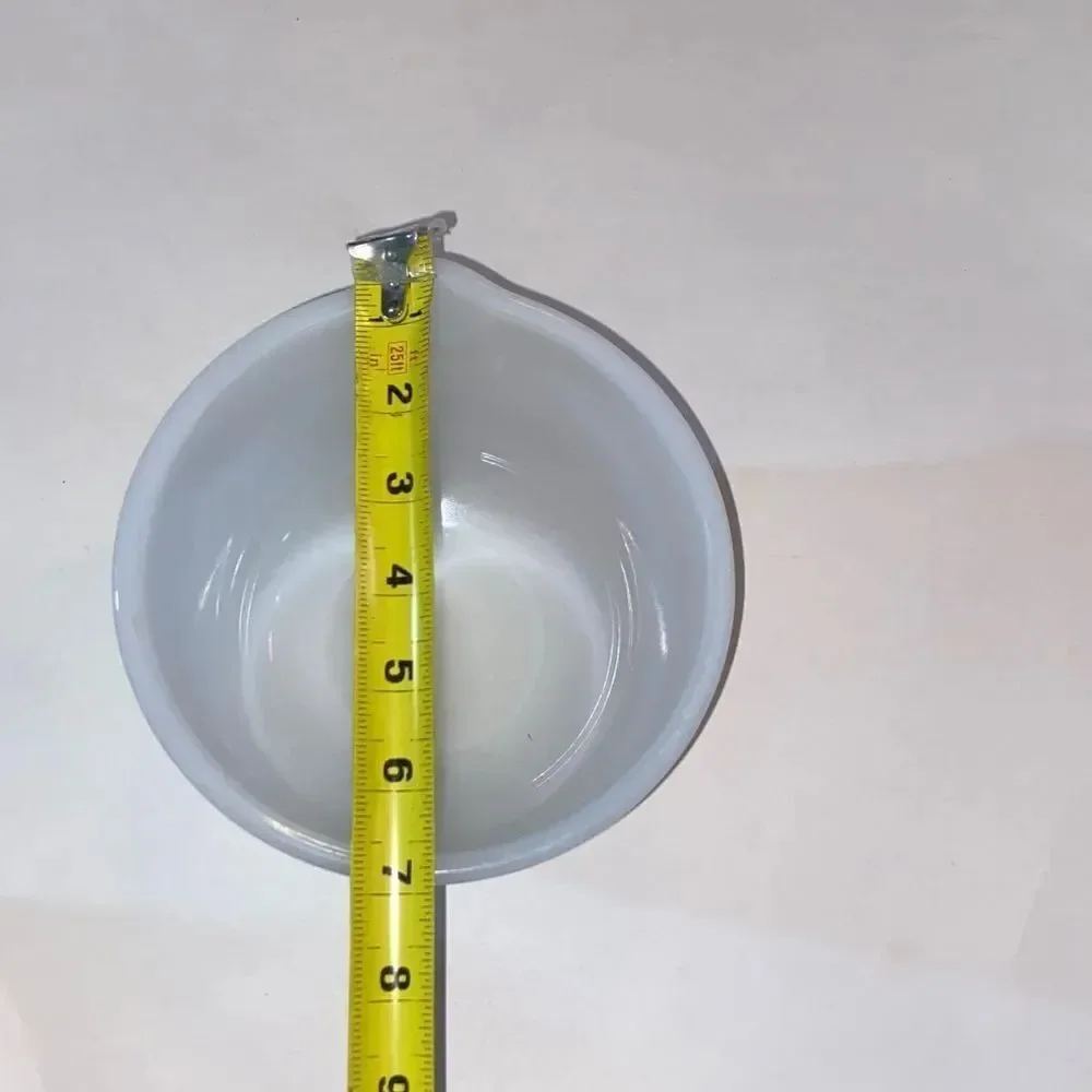 Vintage Sunbeam Mixr Small White Milk Glass Gladbake 20CJ Mixing Bowl Dish